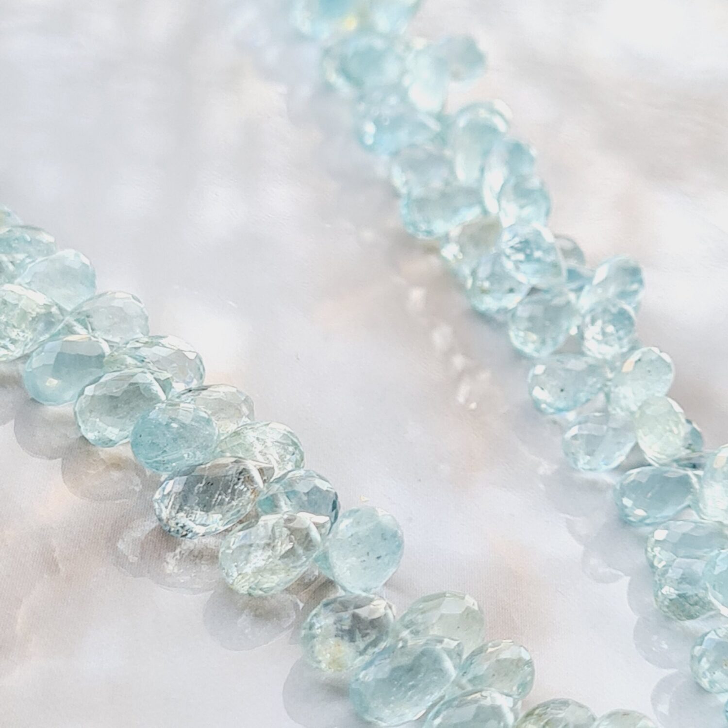 Ketting Aquamarijn – 925 Zilver - Afbeelding 4