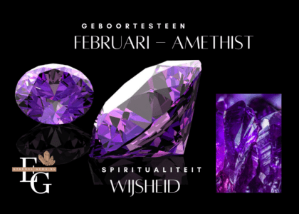 Geboortesteen Februari - Amethist!