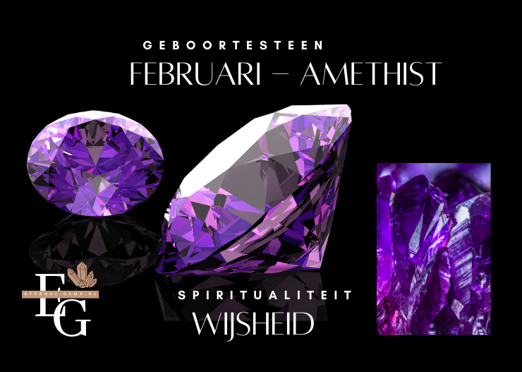 Geboortesteen Februari - Amethist!
