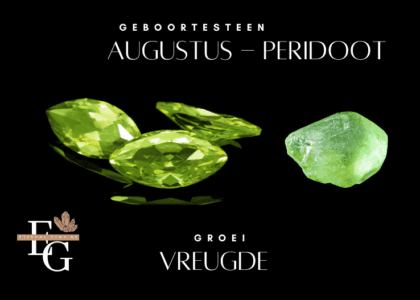 Geboortesteen augustus Peridoot - EternalGems.nl