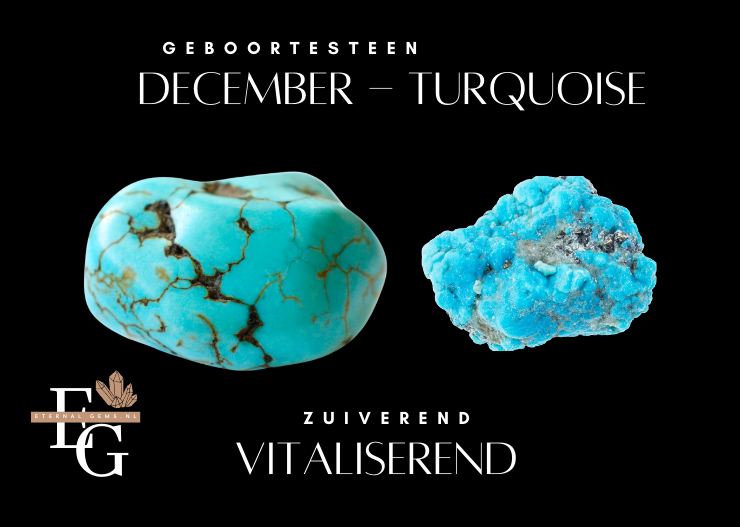 De Geboortestenen van December– Turquoise & Tanzaniet! EternalGems.nl